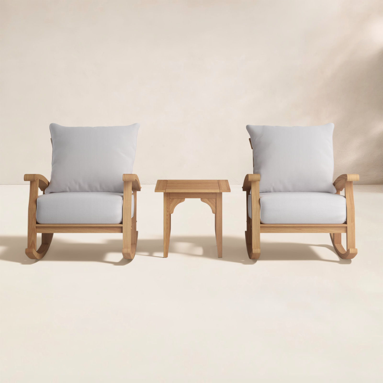 Summerton Seating Group with Cushions , Natural/Beige