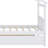 Wooden House Bed With Trundle Bed-1586855604