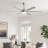 SkyFan Cassiopeia 60" 6-Blade Ceiling Fan-1243291112