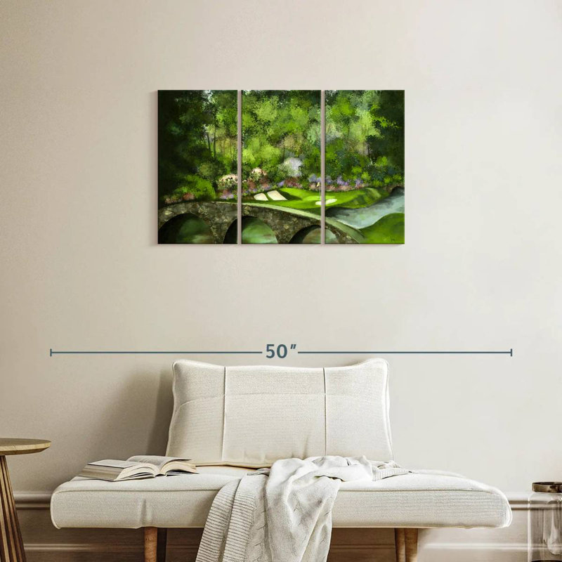 Sireci Amen Corner, 20" H x 33" W