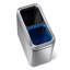 simplehuman 20 Liter Dual Compartment Slim Open Trash & Recycling Can-137724342