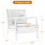 Fauteuil d'appoint Jyrin de 25,8 po de largeur Mid Century-1023829955