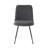 Caiddie Fabric Dining Chair with Steel Legs-1361883599