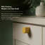 Bouton d'armoire découpé en aluminium de style moderne Mid-Century ROUS, tournesol (jaune), 1 unité-111448769