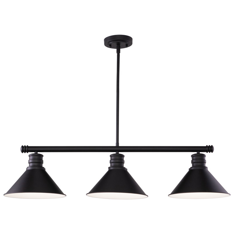 Leresa 3 - Light Dimmable Kitchen Island Modern Linear Chandelier