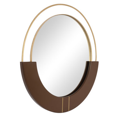 Kanthan Metal Circle Wall Mirror