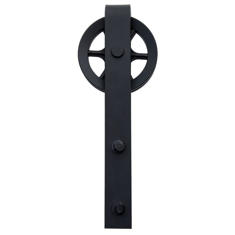 Ensemble de quincaillerie de porte de grange simple standard rétro, 100 po