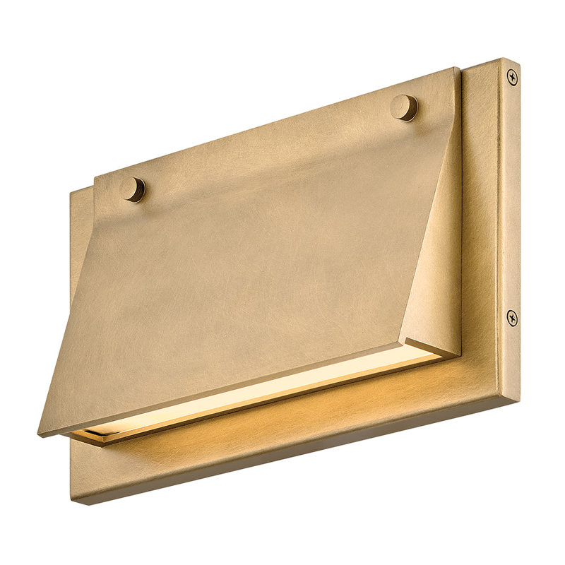 Hinkley Fold Extra Small Wall Mount Lantern, Natural