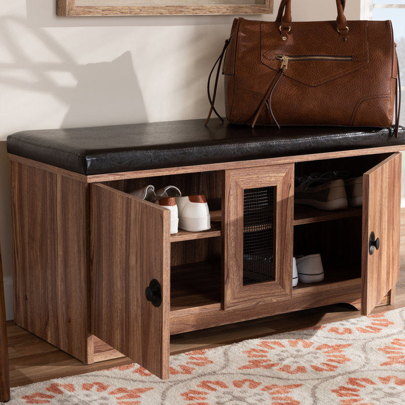 8 Pair Shoe Storage Bench