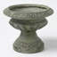 Humphreys FLUTED URN Low 28cm Verdigris Effect-517018932