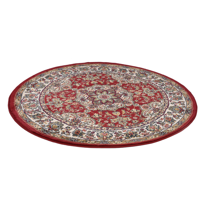 Oriental Area Rug, Round 133cm