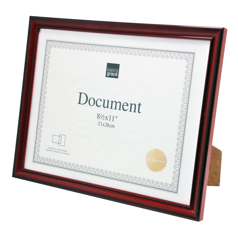 Dark Brown Beveled Picture Frame