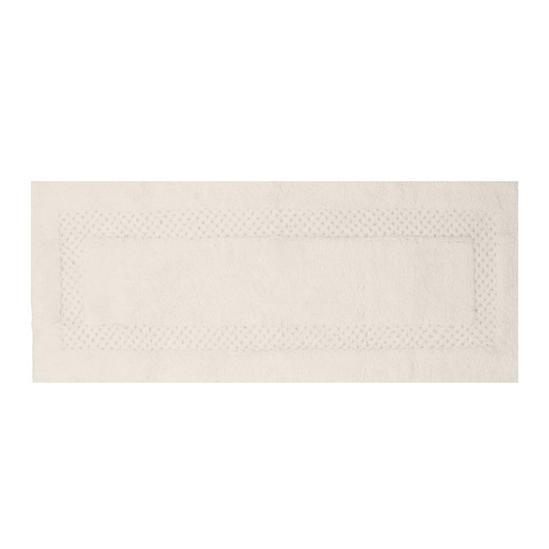 Antigona Soft Bath Rug, 21" W x 54" L, Ivory