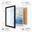 Horizon in Layers Minimalist - Framed Print-1208779436-1208779439