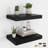 2-Piece Floating Wall Shelves, 9.3" Deep, Wall-Mounted Design-384506194-387868340