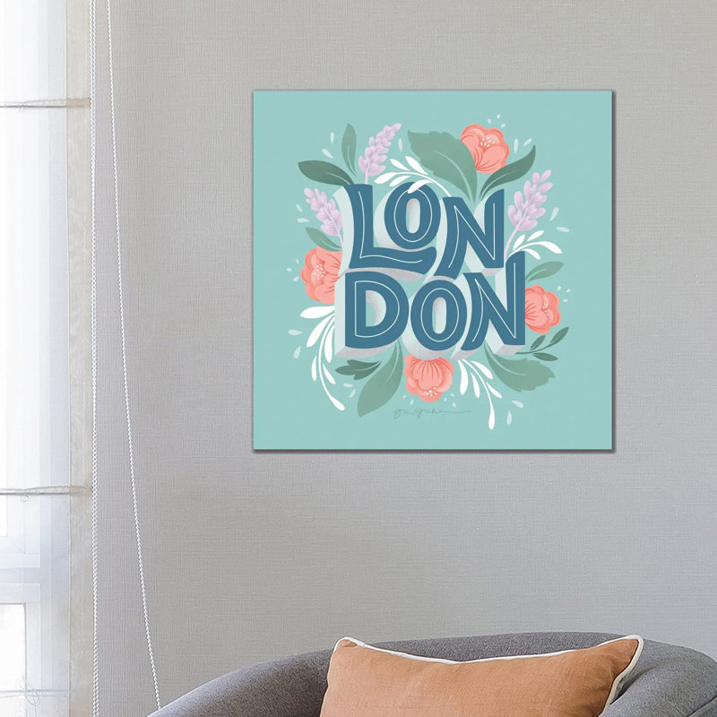 World Cities IV by Gia Graham - 1 Piece Wrapped Canvas Wall Art, 66.04 cm H x 66.04 cm W x 1.91 cm D