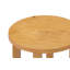 Bittencourt Solid Wood Cross Legs End Table