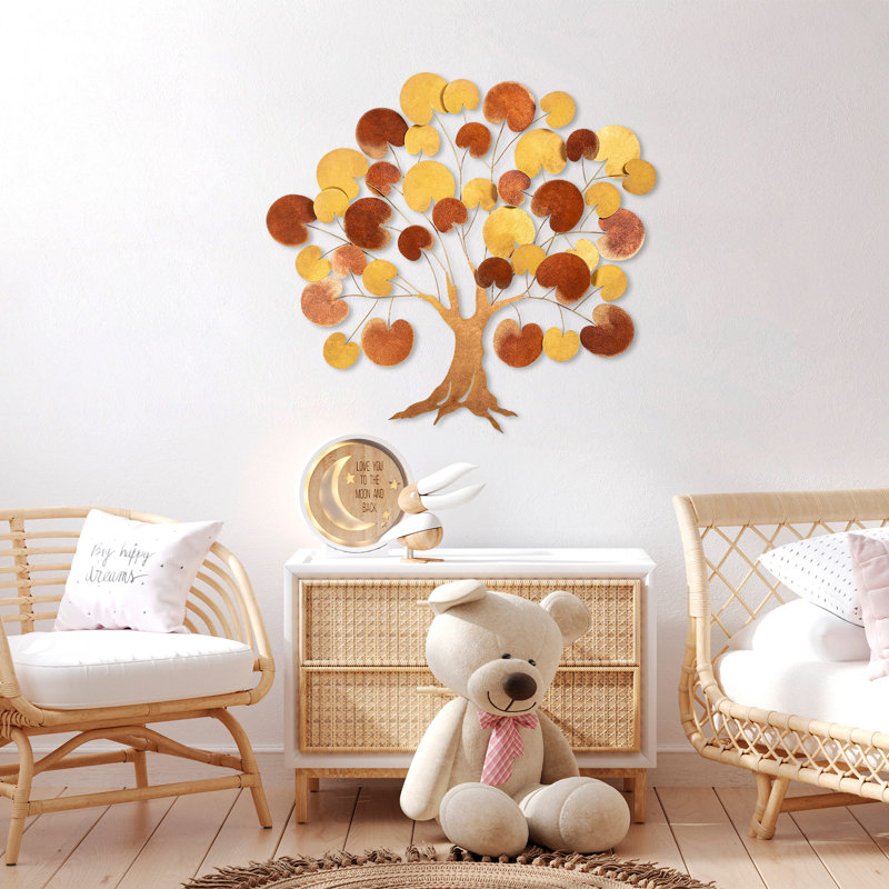 Traditional Wall Decor, Orange