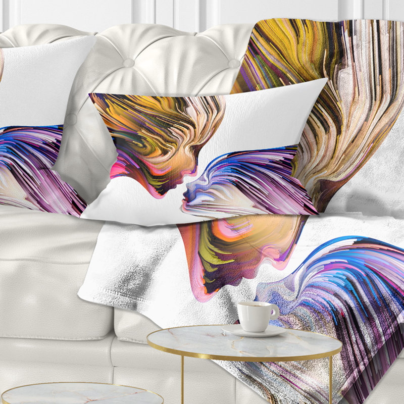 Metaphorical Mind - Coussin Metaphorical Mind, Rectangulaire, 12 po x 20 po