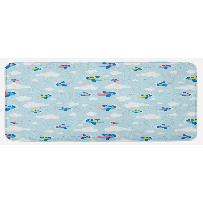 Tapis de cuisine plan
