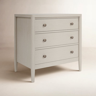 Shannen 3-Drawer Oak Nightstand