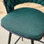 Ensemble de 2 chaises rembourrées pivotantes avec accoudoirs-617486369-617486374