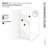Solaris 38 in. x 78 in. Fully Frameless Radius Single Fixed Shower Panel-52370831