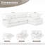 Cloud Modular Couch 4 Pieces Closed-1098182331-1098182333