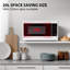 Ebern Designs 44cm 20m³ L Countertop Microwave