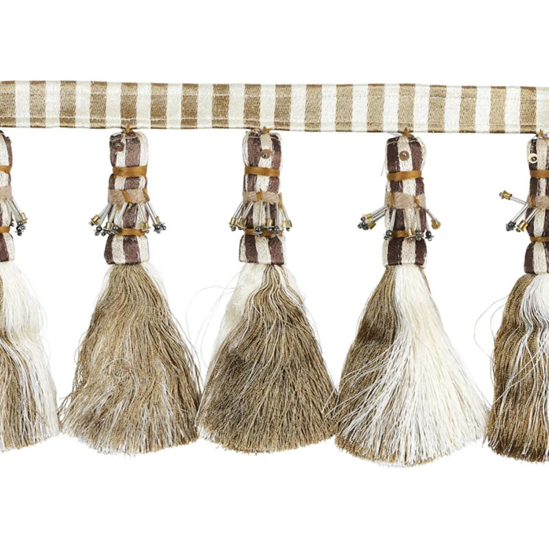 Antony Tassel Trim, Natural/Ivory