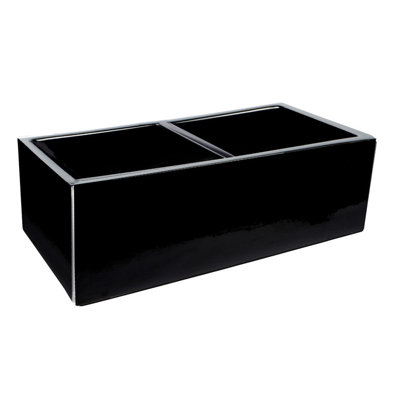 Vineyard 33'' L Double Basin Kitchen Sink