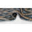 Lux Geometric Handmade Flatweave Blue & Brown High/Low Diamond Patterned Jute Area Rug By Tufty Home-72534280