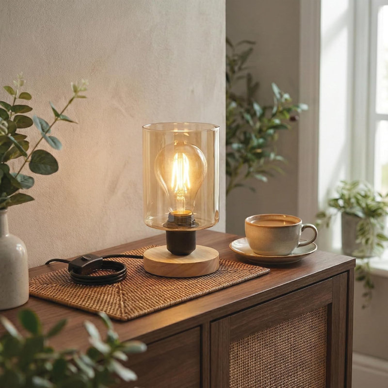 Wood Desk Lamp