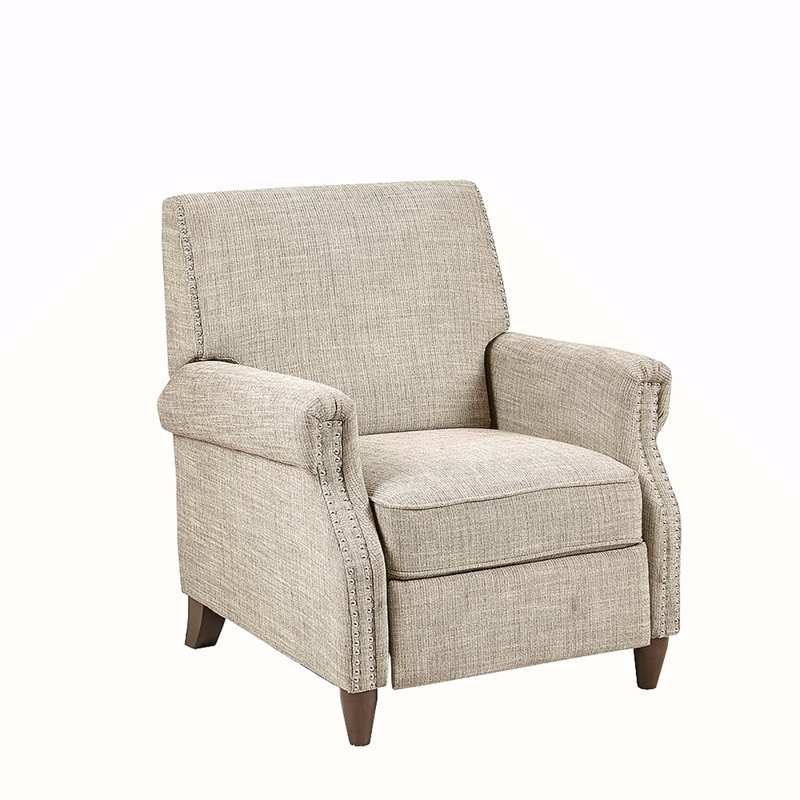 Fauteuil inclinable par pression