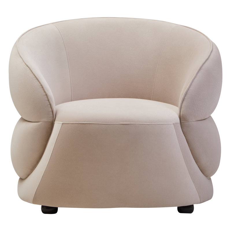 Darla Upholstered Armchair, Cream