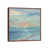 Classic Brown Wood Floater Framed