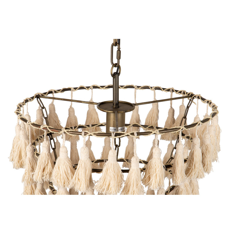 1 - Light Unique/Statement Pendant, Beige
