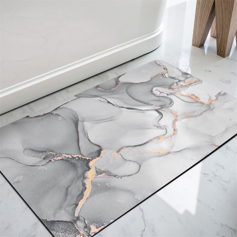 Microfiber / Microsuede Non-Slip Bath Mat