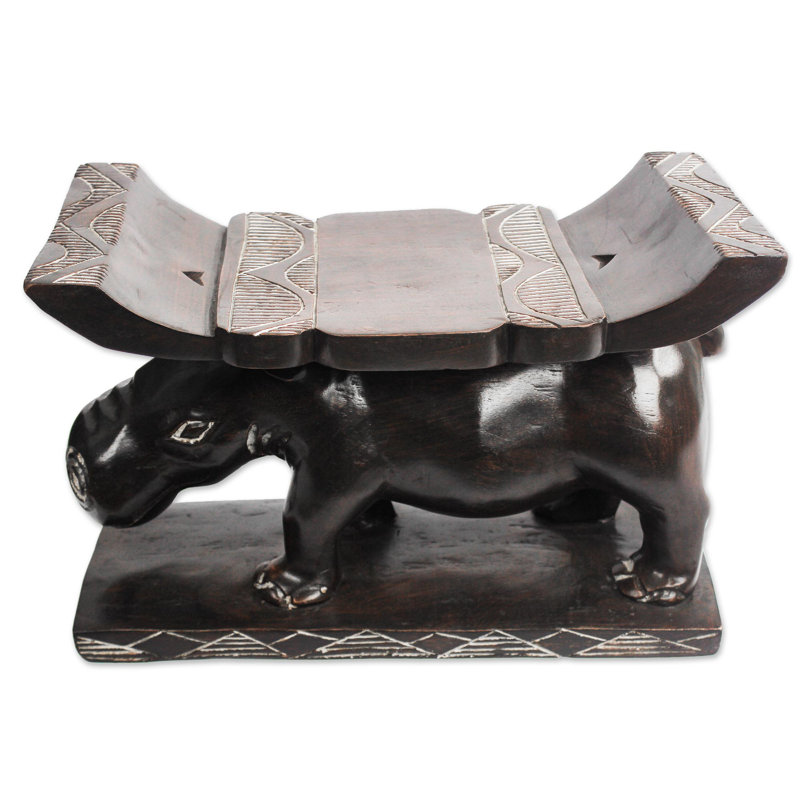 Wood Accent Stool