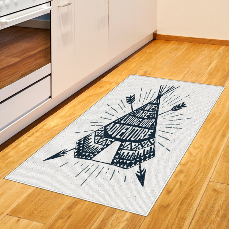 Tapis décoratif en fibres à haute densité Adventure High, Rectangle— 4 pi x 5 pi 8 po