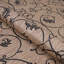 Tapis d'intérieur / extérieur cacao / noir à motif floral Ariadne-479828855