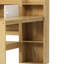 Lit de jour en L avec bureau - simple, naturel et blanc
