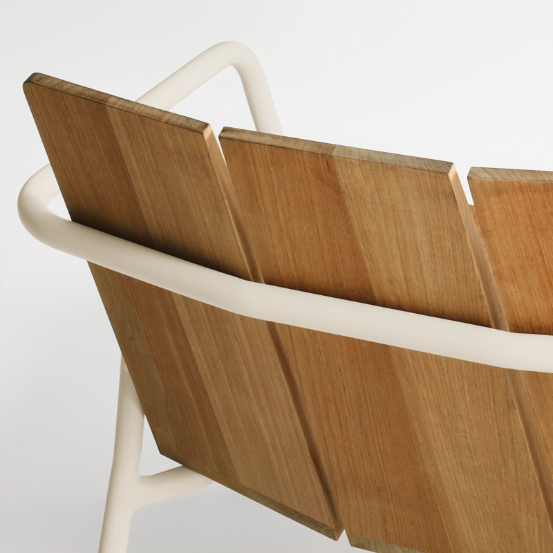Chaise d'extérieur hors ligne, Blanc