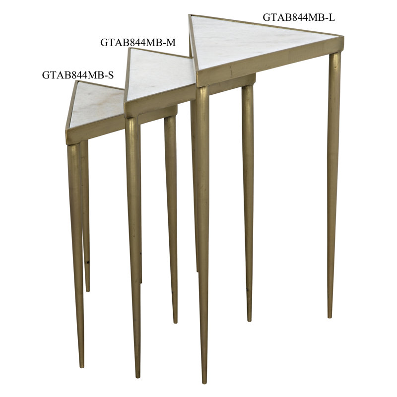 Comet Marble End Table
