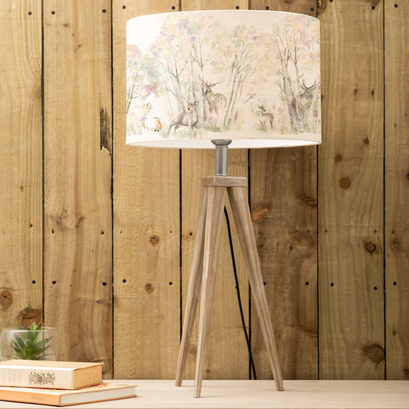 Wood Desk Lamp