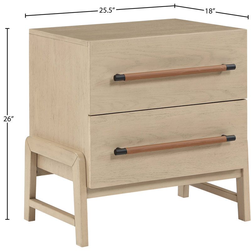 Table de chevet Kaya, Naturel