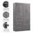 Arlex Shelving Unit with 3 Drawers and Doors-88513447