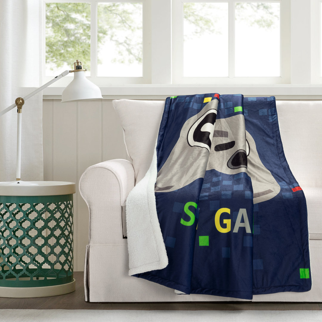 Video Games Throw Lush Decor