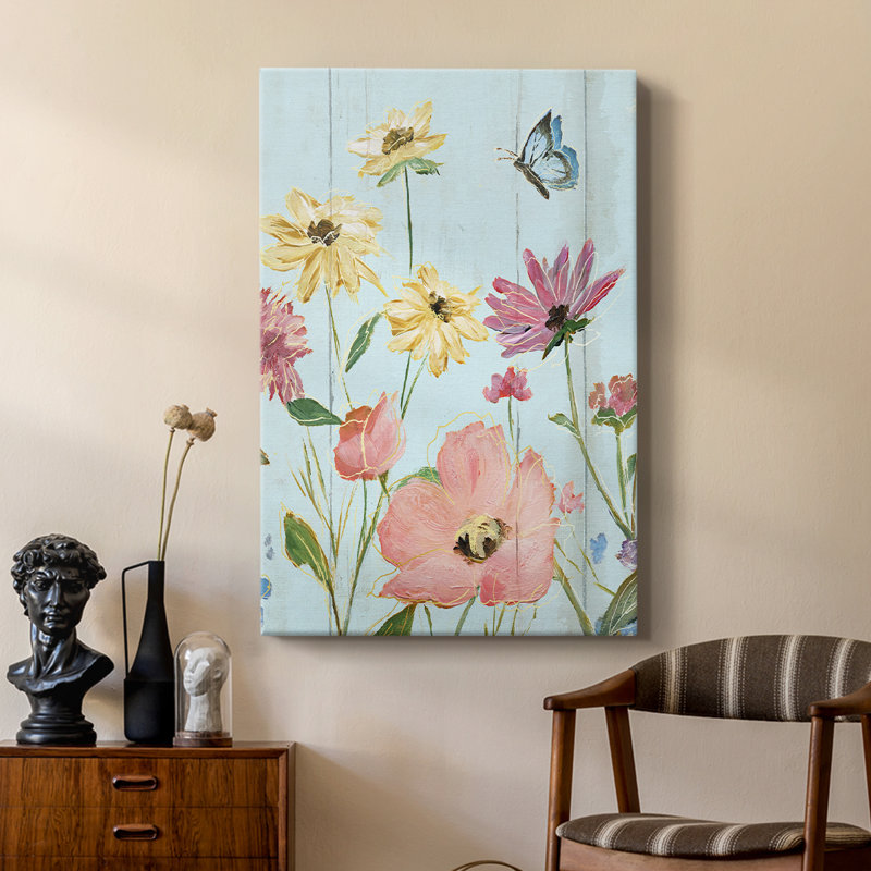 Wildflower Flutter II - galerie sur mesure, H 27 po x l 18 po