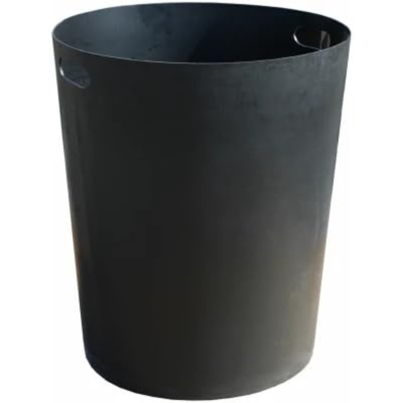 Doublure rigide en plastique 32 gallons Sturdy Essentials Witt Industries 32l, ronde, 20 po de diamètre x 26 po de hauteur, noire